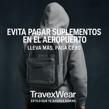 Sudadera TravexWear™ – Viaja con estilo y ahorra en cada vuelo